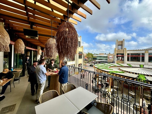 The new Paseo outdoor patio dining area at Downtown Disney. (Brady MacDonald/Orange County Register/SCNG)