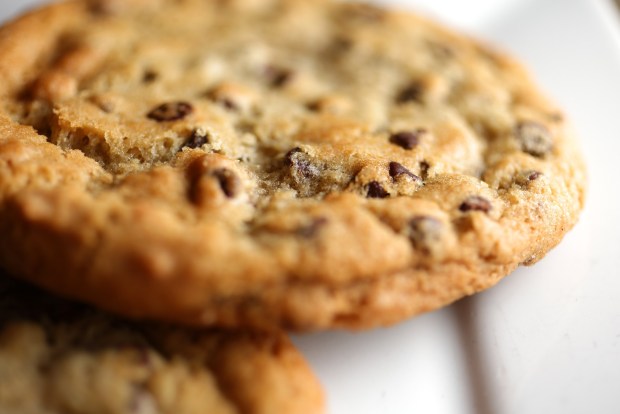 Chocolate chip cookies at Sideboard neighborhood kitchen and coffee bar on Tuesday, April 23, 2024, in Danville, Calif. (Aric Crabb/Bay Area News Group)