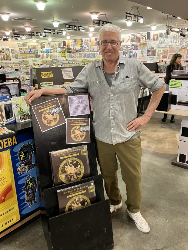 Dave Prinz is one of the founders of Amoeba Music, one of the largest independent-music stores in the world that began in Berkeley, Calif. (Photo courtesy of Dave Prinz)