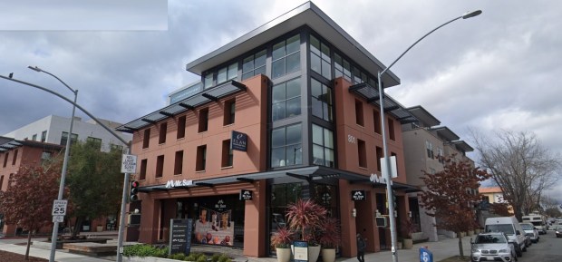 Mixed-use complex called ARLO Mountain View, consisting of 164 apartments and ground-floor grocery, retail and restaurant spaces at 1030 Castro Street and 801 West El Camino Real in downtown Mountain View.(Google Maps)