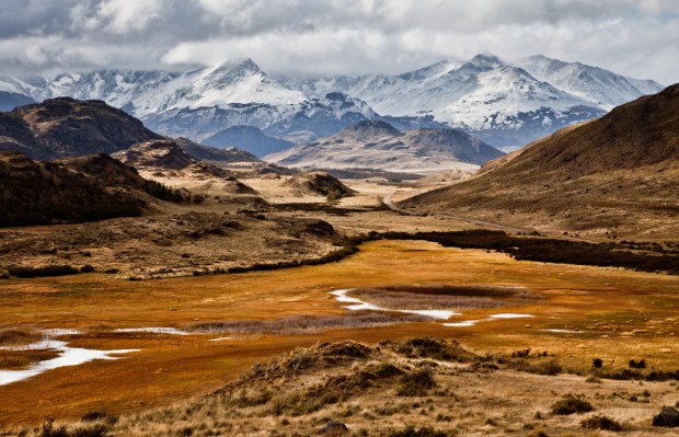 A landscape image of Patagonia National Park, Chile in the fall of 2010. Tompkins Conservation has protected about 14.8 million acres of parklands in Chile and Argentina, helping to restore native habitats and wildlife. (Photo by Linde Waidhofer)