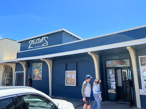 Zelda's on the Beach opened its doors last week for the first time since early January after a series of heavy storms pummeled the Capitola Village esplanade and shuttered most of the businesses there for months. (PK Hattis - Santa Cruz Sentinel)