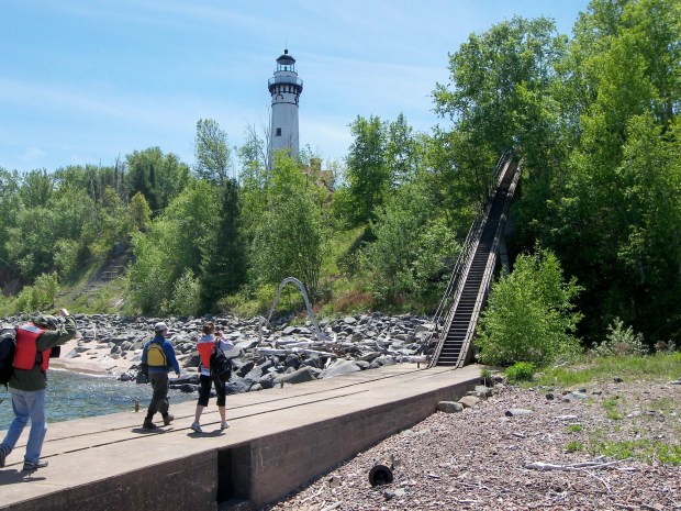 Outer Island docks inside Apostle Islands National Lakeshore in Wisconsin. (NPS/TNS)