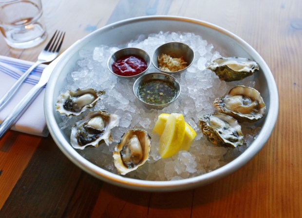 It will probably be at least another year before restaurateur Jim Stump's oyster bars--Forthright in Campbell and the recently opened Lamella Tavern in Willow Glen--feel the impact of the heatwave that hit oyster farms in British Columbia and Puget Sound in July. (Patrick Tehan/Bay Area News Group archives)